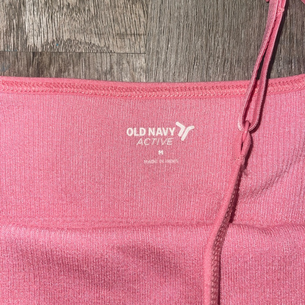 Pink Cropped Tank - Picture 2 of 3